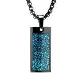 Turquoise Rectangle Pendant
