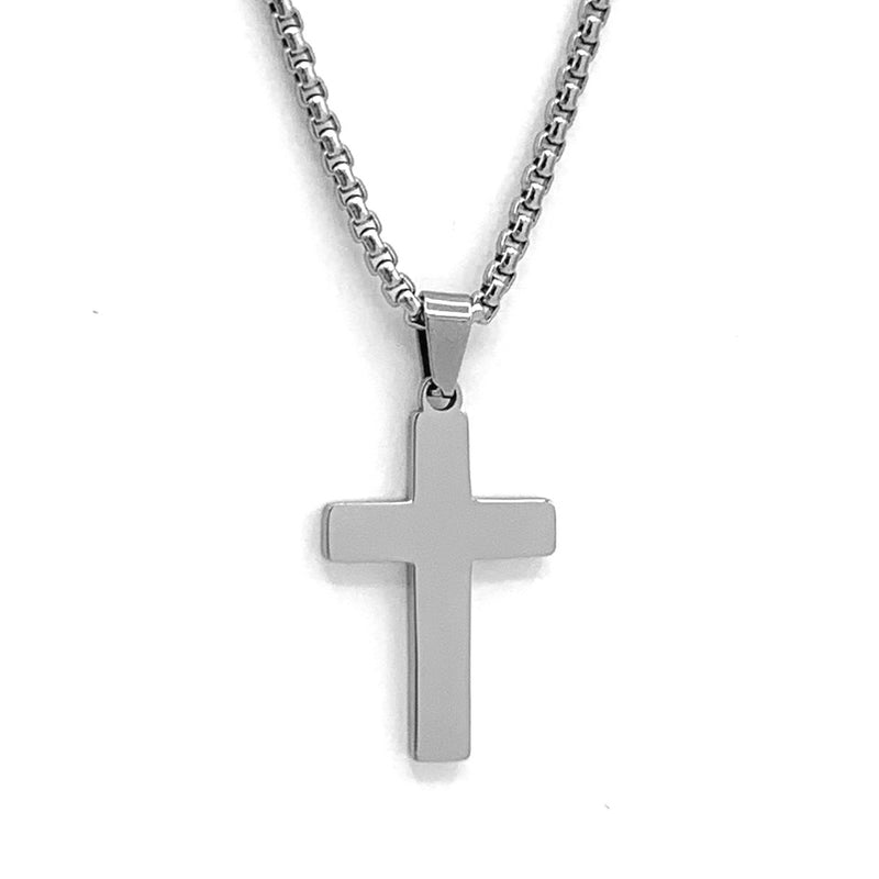 Abalone Shell Cross Pendant - Small